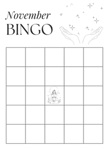 2025 Vision Board Bingo Cards