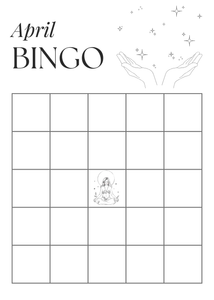 2025 Vision Board Bingo Cards