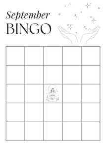 2025 Vision Board Bingo Cards